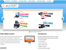 Tablet Screenshot of bilisimuzman.com